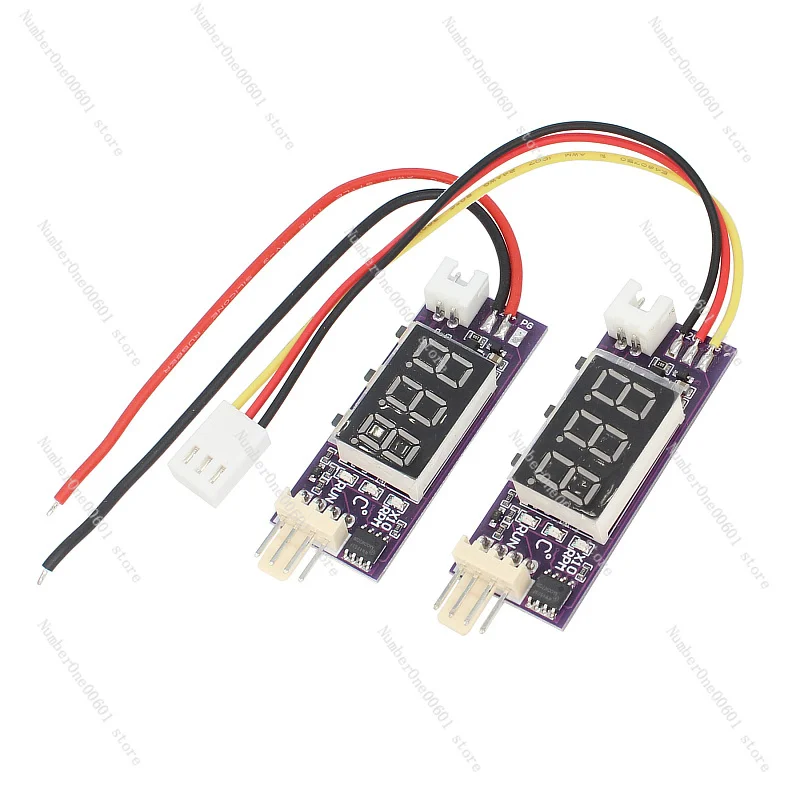 12V Four Wire PWM Fan Temperature Controller 3A Temperature+speed Digital Display Fan Speed Reduction and Noise Reduction