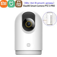 Original Xiaomi Mijia Smart 360 Angle Camera PTZ 3 Pro Gateway And Dual Frequency 2.4/5Ghz Wifi IP Webcam Baby Security Monitor