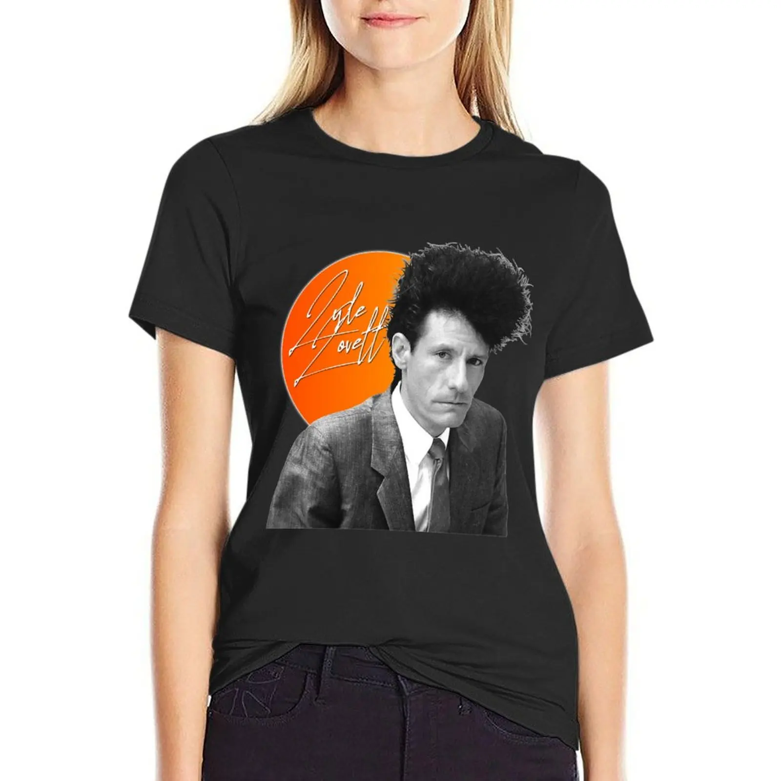 

Lyle Lovett ))(( Folk Rock Artist Sticker T-Shirt tees sublime kawaii clothes t-shirts for Women pack