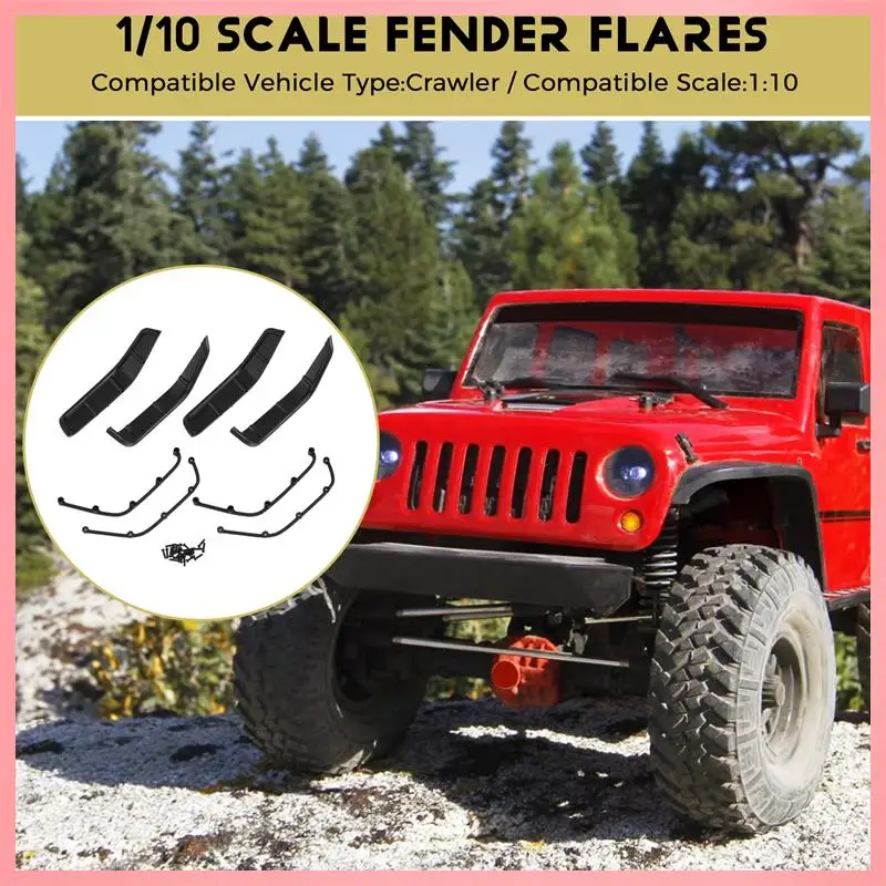 

Y23A-RC 1/10 Fender For RC Crawler RC4WD JEEP Wrangler AXAIL Scx10 Body Shell