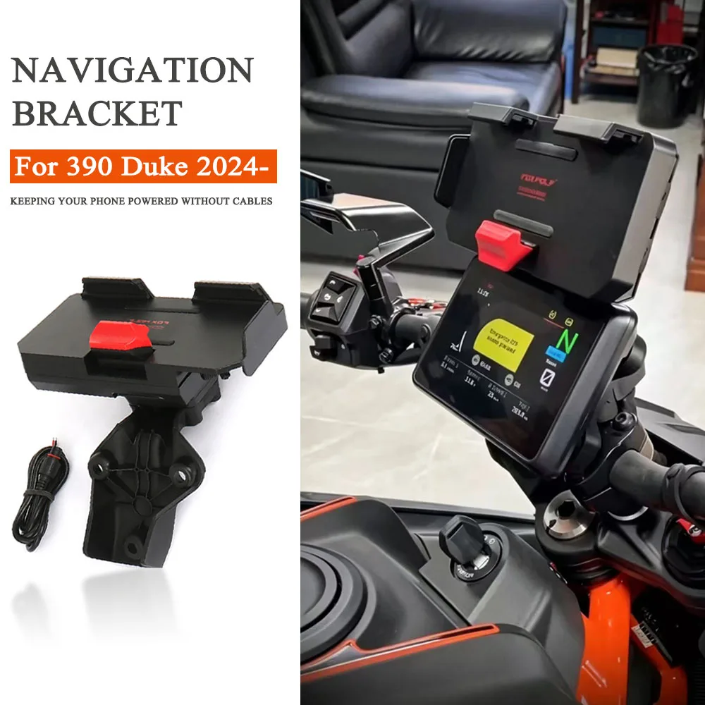 

Новый кронштейн для GPS-навигатора, держатель для мотоцикла 390 DUKE 390DUKE DUKE390, аксессуары для мотоциклов, подходит для Duke390 DUKE 390 2024 2025
