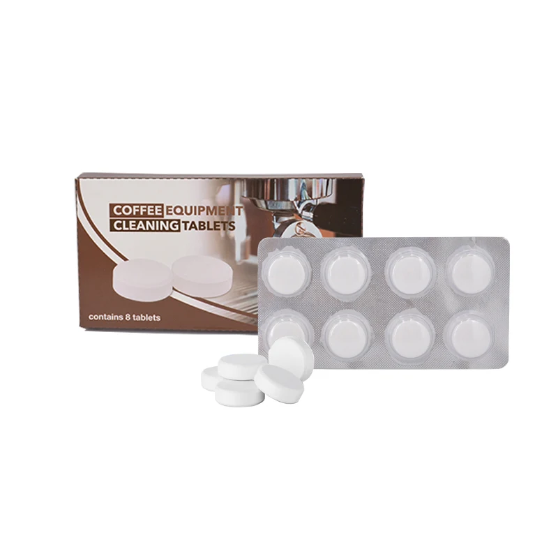 Tabletas descalcificadoras Paquete de 8. Tabletas descalcificadoras para cafetera. Compatible con Jura, Mellita, Siemens, Phillips. Retire la calcala