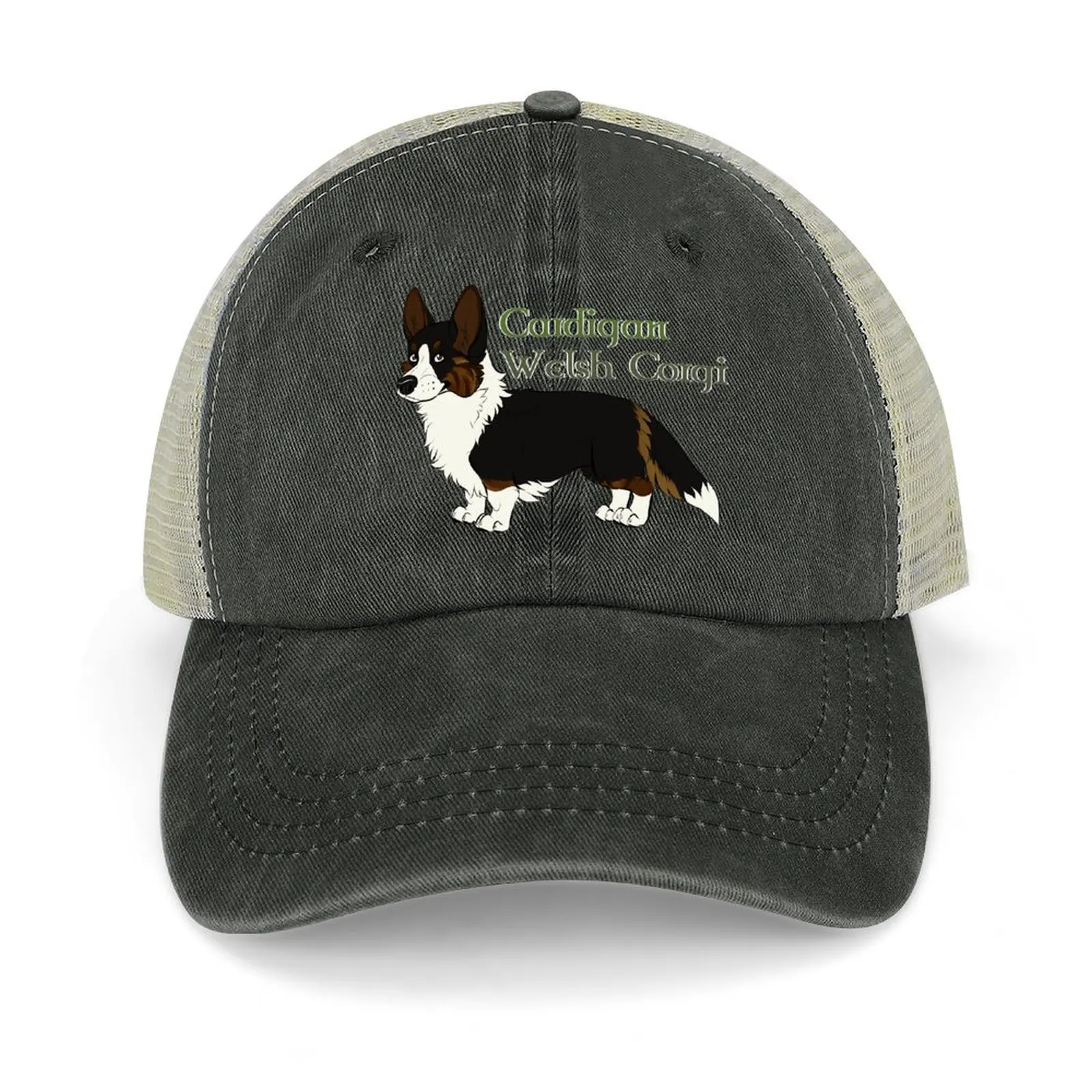 

Cardigan Welsh Corgi - Tri (Brindle) Baseball Cap cute Horse Hat luxury caps Uv Protection Solar Hat Girl'S Hats Men's