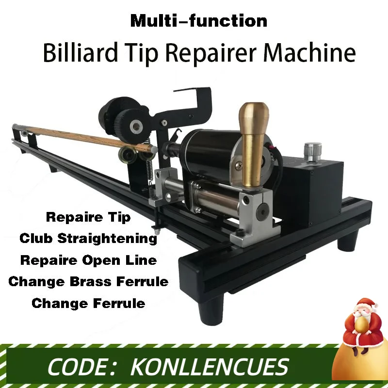 BAILI-Billiard Cues Repair Tool, Snooker Pool Cue Tip Repair, Multi-Function Billiards Maintenance Machines, Accessory