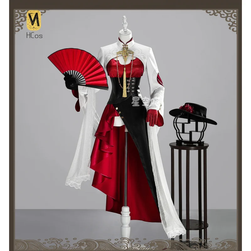 

Wuthering Waves Changli Косплей Костюм Женское Платье Ролевая Игра Фантазия Наряды Хэллоуин Карнавальный Вечерние Костюм HCos