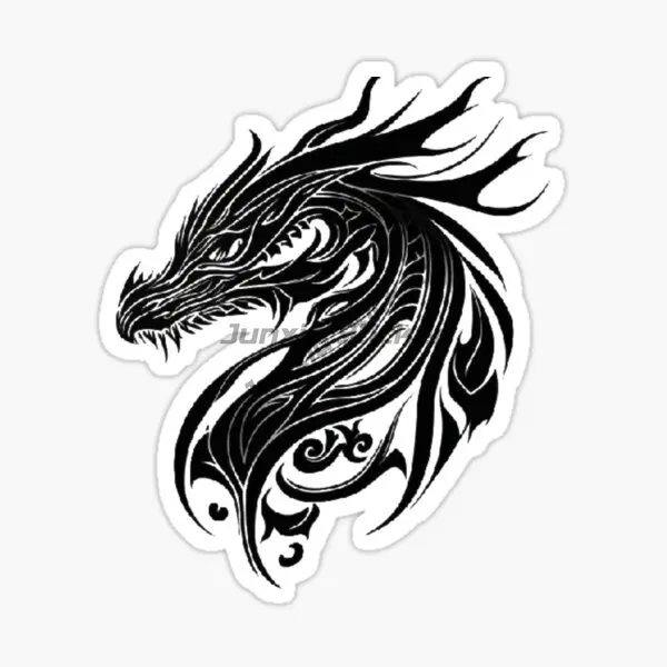 Japanese Anime Dragon PVC Stickers Laptop Truck Window Wall Door Fashionable Waterproof Car Accessories Decals Customizable