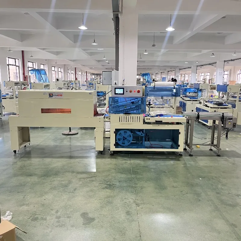 Automatic Sealing and Cutting Packaging Machine Film Sealer Lamination Machine Heat Shrink Film Packing Wrapping Machine for Box