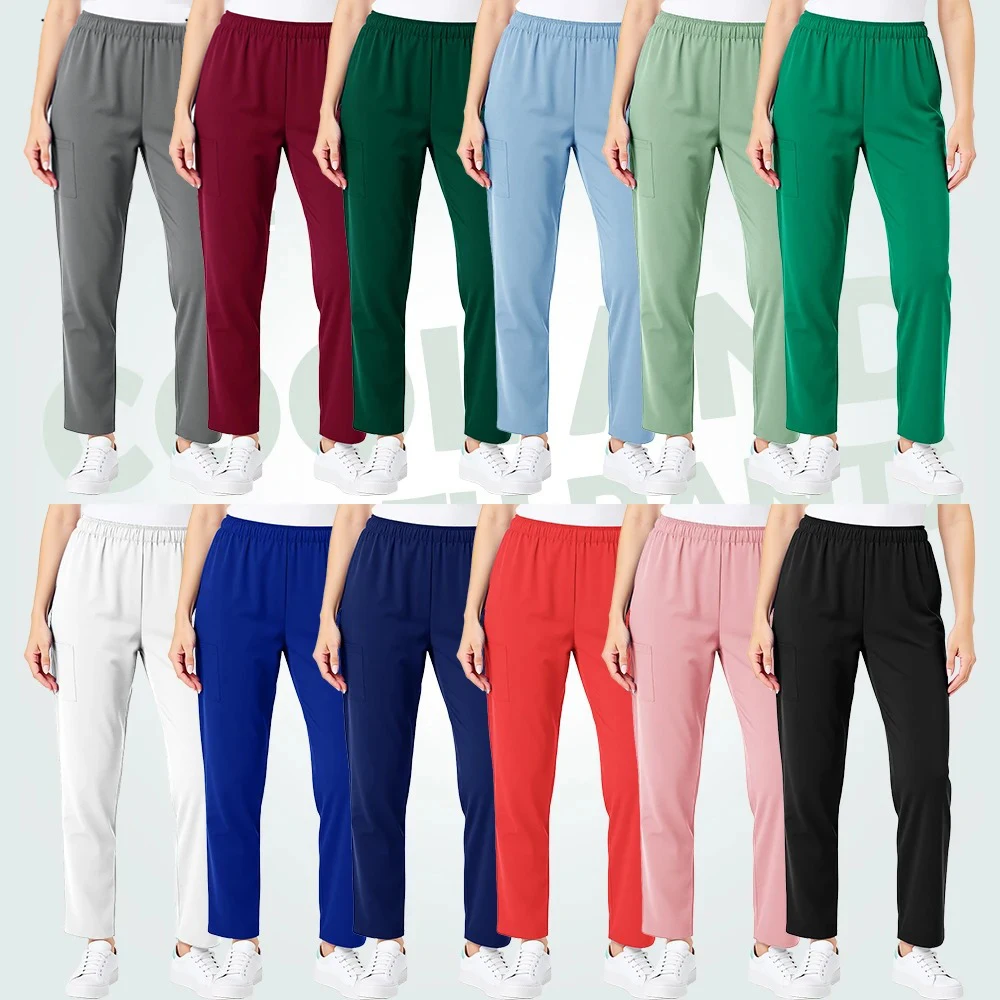 Hot Selling Modieuze Verpleegster Broek Ziekenhuis Accessoire Verpleging Scrub Vrouwen Mannen Tandheelkundige Kliniek Veterinaire Laboratorium Bodem Unisex