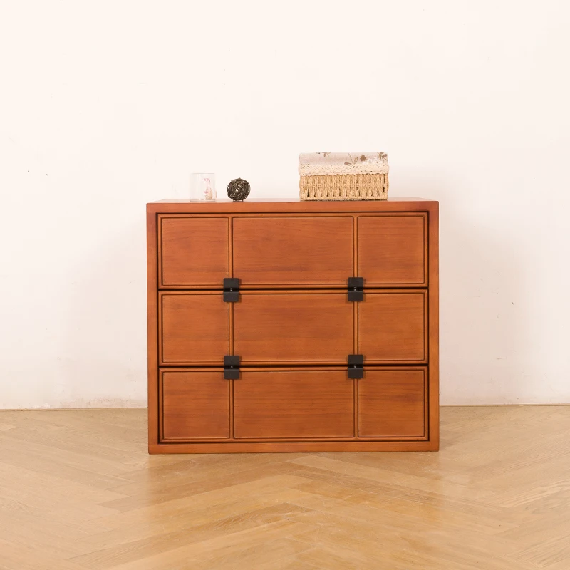 Mid Century Premium Nightstand Drawer Classic Vintage Beauty Nightstand Luxury Storage Mesa De Cabeceira Bedroom Furniture