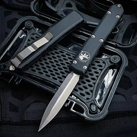 Different Styles Micro / Tech Series Assisted Out The Front Hunting Knives Sports Outdoor EDC Pocket Survival Tools 6 Styles