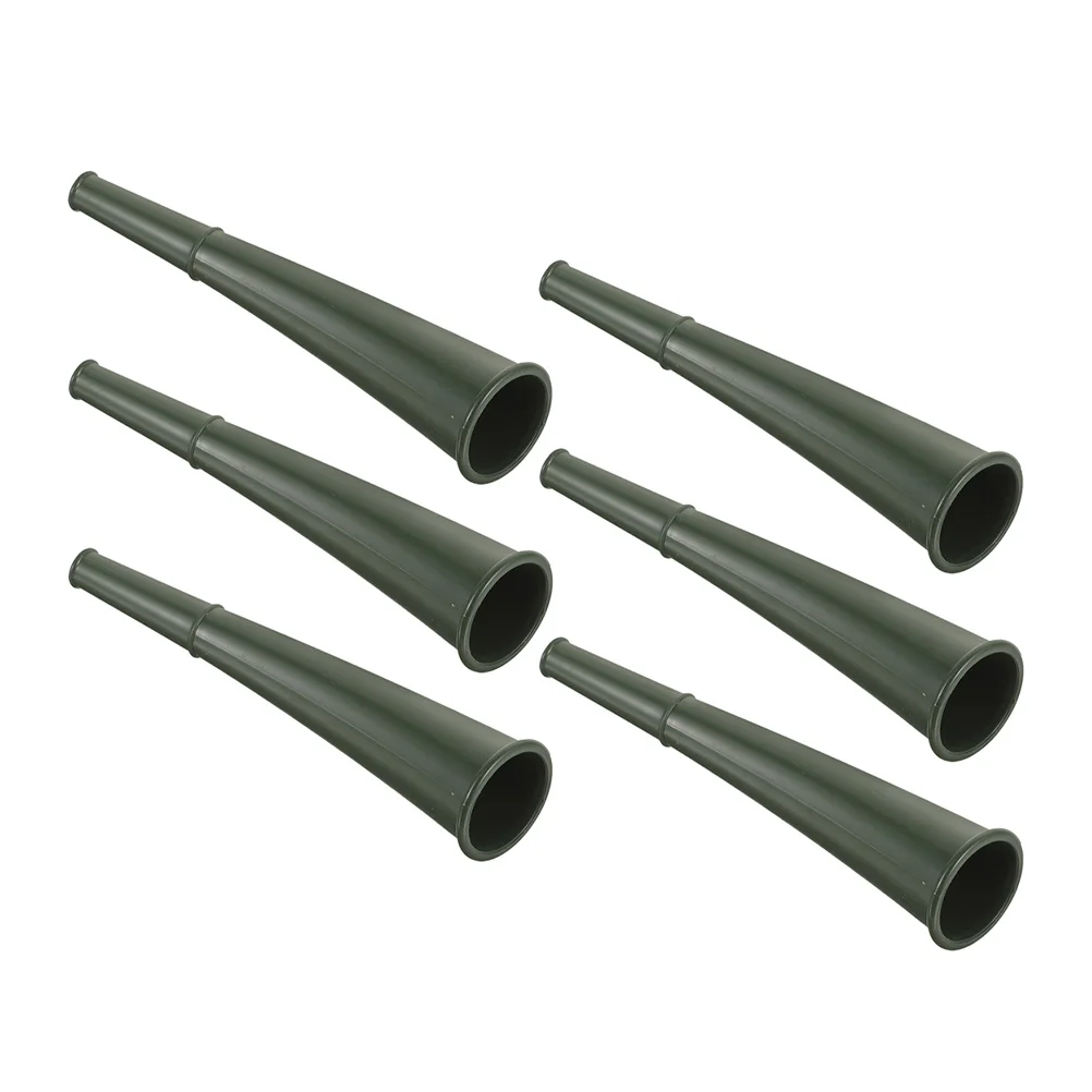 6-teiliges Outdoor-Signalhorn mit hohem Volumen, Pfeife für Sportveranstaltungen, Feiern, leichtes Kunststoffhorn für jubelnde Wettbewerbe