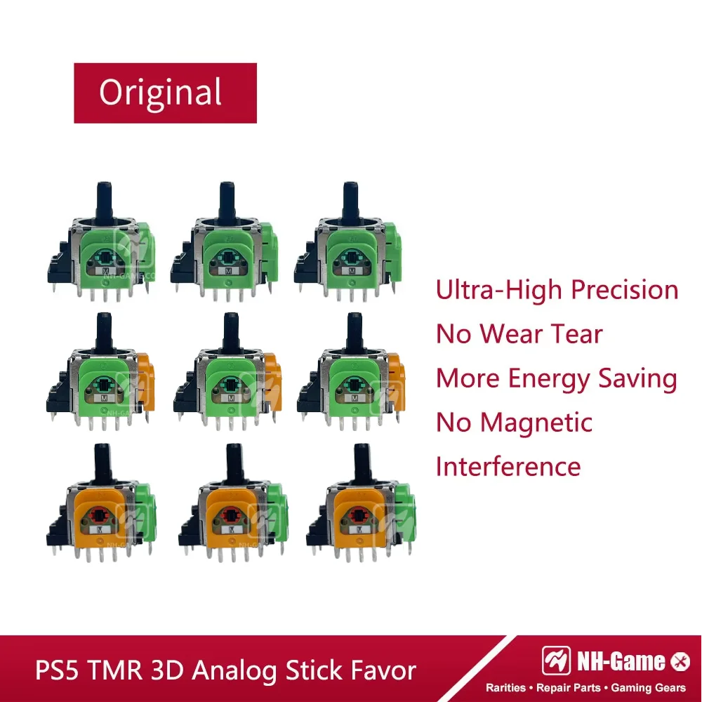 

50/100pcs Favor TMR Joystick For PS5 Controller Sensor 3D Analog For Ps4 For Xbox Gamepad TMR Electromagnetic Stick