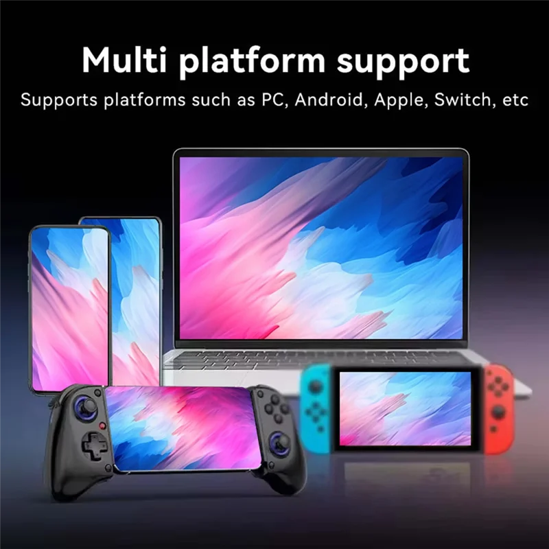 

【Sleek Design】BSP-D11 Mobile Phone Wireless Game Gamepad For Nintendo Switch/PS4/PS3 Controller Supports Android Harmonyos HID M