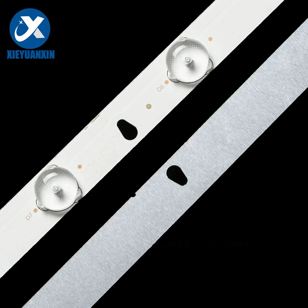 Tira de luces Led de retroiluminación para TV, piezas para reparación de TV Universal de 40 pulgadas, 2 unids/set, 3V, 12 lámparas, 780mm