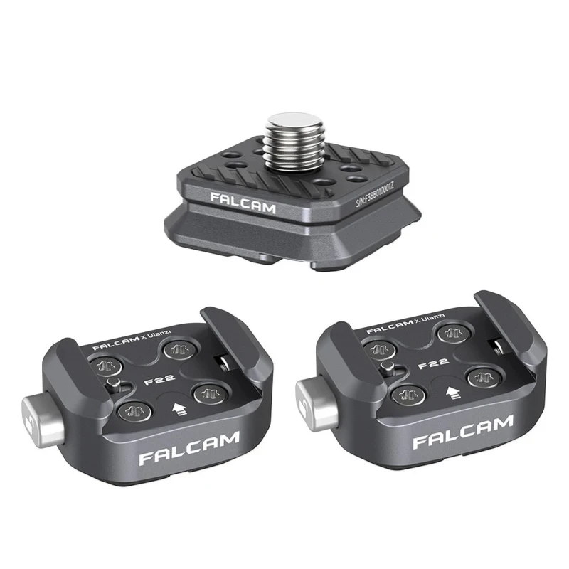 Ulanzi FALCAM F22 Quick Release Plaat Klem DSLR voor Gopro Camera Statief Adapter Mount Plaat Board Quick Switch Kit Accessoires