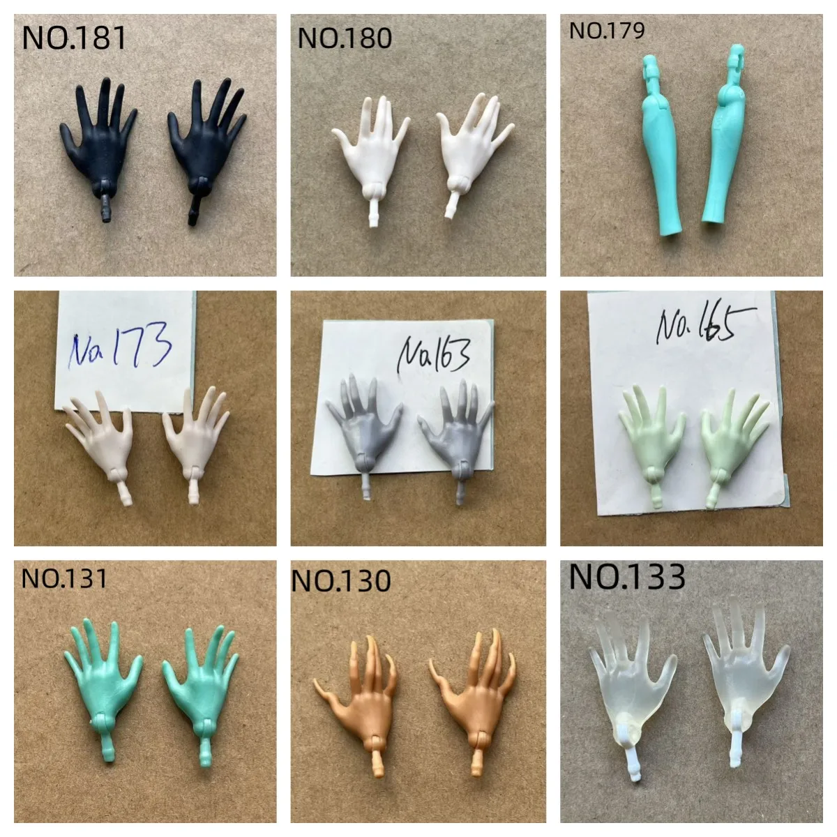 Monster-Puppen-Ersatzteile: Hände, Arme, Ellbogen, Beine – DIY-Puppen-Anziehzubehör und Teile für personalisierte Puppen – Detail 27