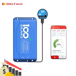 DALY Smart Active balancer 1A Lifepo4 balancer bluetooth UART Lithium Battery 4S 8S 10S 13S 16S 20S 12V 24V 48V Equalizer