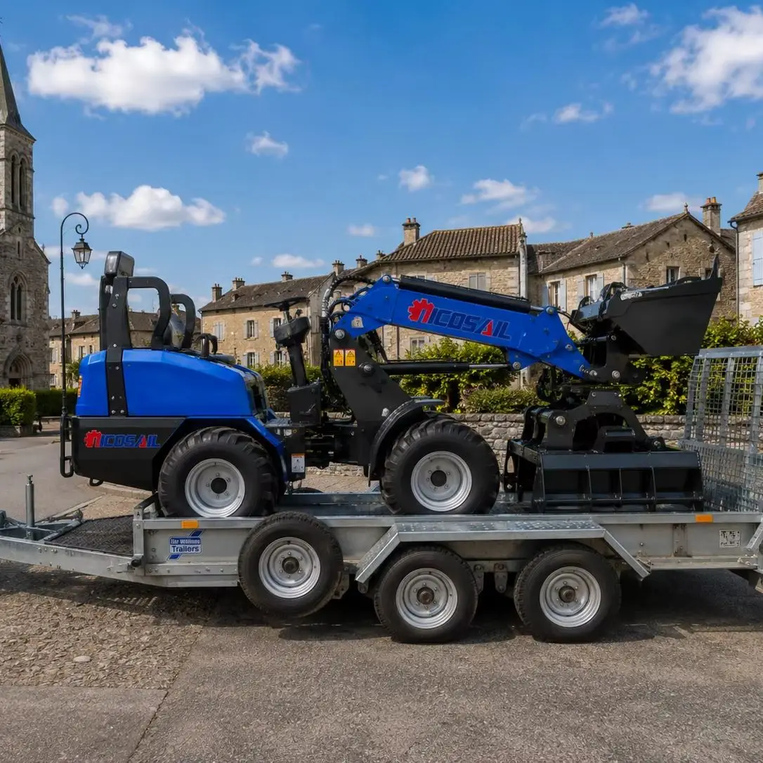 

KZL918 Compact Wheel Loader CE Certified Euro 5 Telescopic Boom Loader for Construction Jobs
