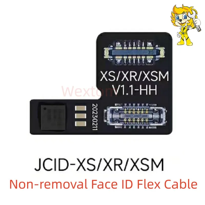 JCID JC-Cable flexible FPC para reparación de identificación facial sin eliminación, para iPhone X/11/12/13/14, proyector de puntos sin soldadura,