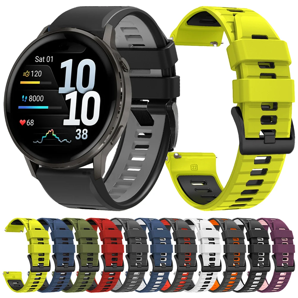 Für Garmin Venu 3 4 45mm Forerunner 570 265 255 165 Sport Silikon Strap Für HUAWEI UHR GT5 GT 4 3 SE 2 Pro Armband Armband