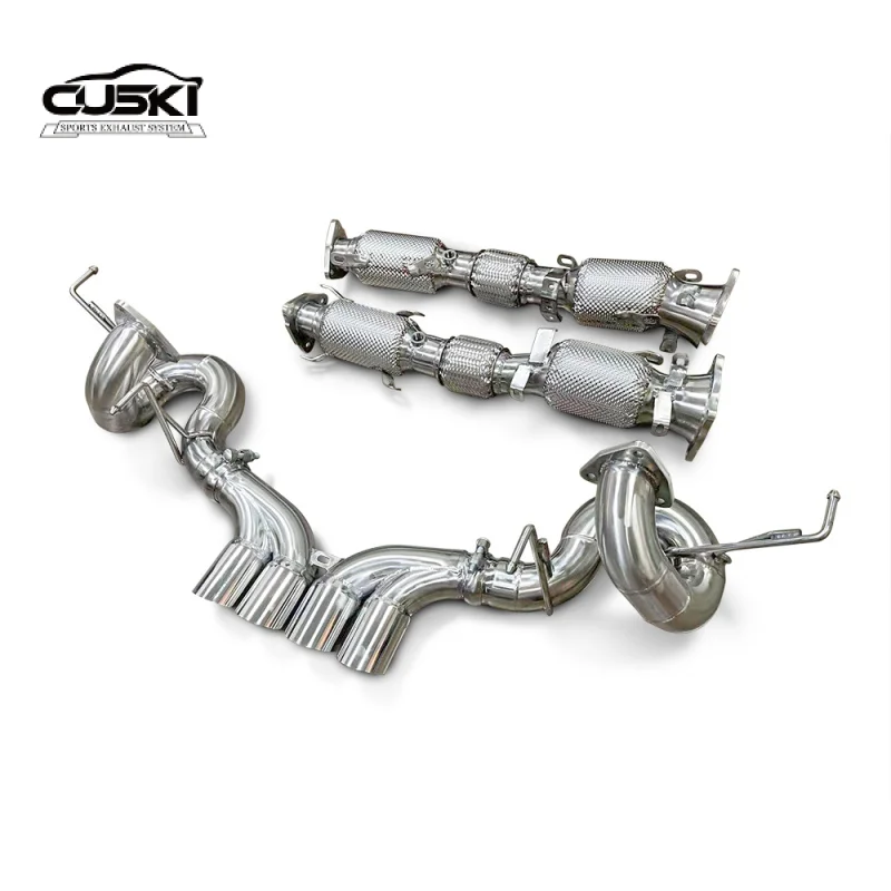 High quality Stainless Steel Customization New Cat Back Exhaust for Acura ACURA NSX 3.5T 2016-2022 Improve exhaust power