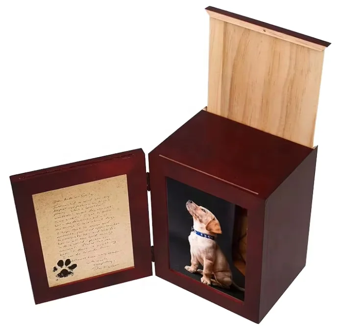 

Elegant Luxury High Quality Pet Urn Pet Caskets Urns for Dignified Respectful Dog & Cat Funerals