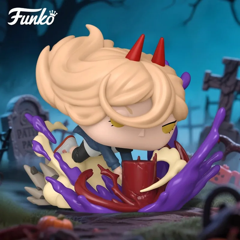

Genuine Edition FUNKO POP Chainsaw Man: Blood Devil Power Anime Action Desktop Decoration Ornament Model Toys Collectible Model