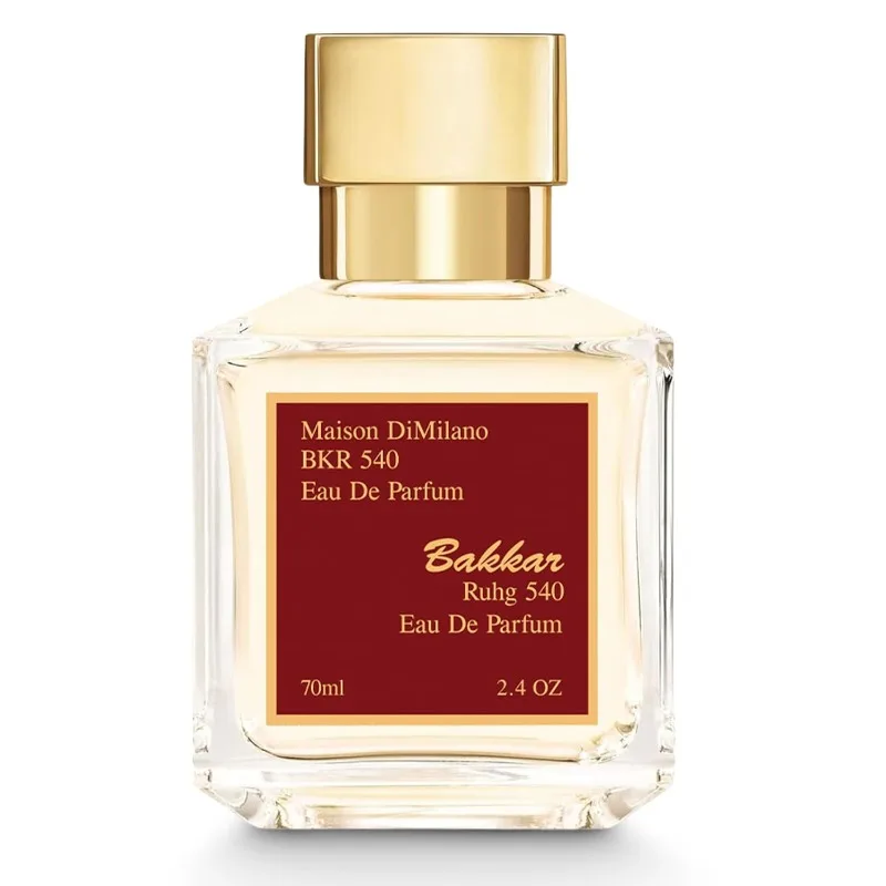 Baccarat Rouge 540 Eau De Parfum 70ml EDP Spray Unisex Duradero Perfumes Orientales Colonia Feromonas 2,4 oz