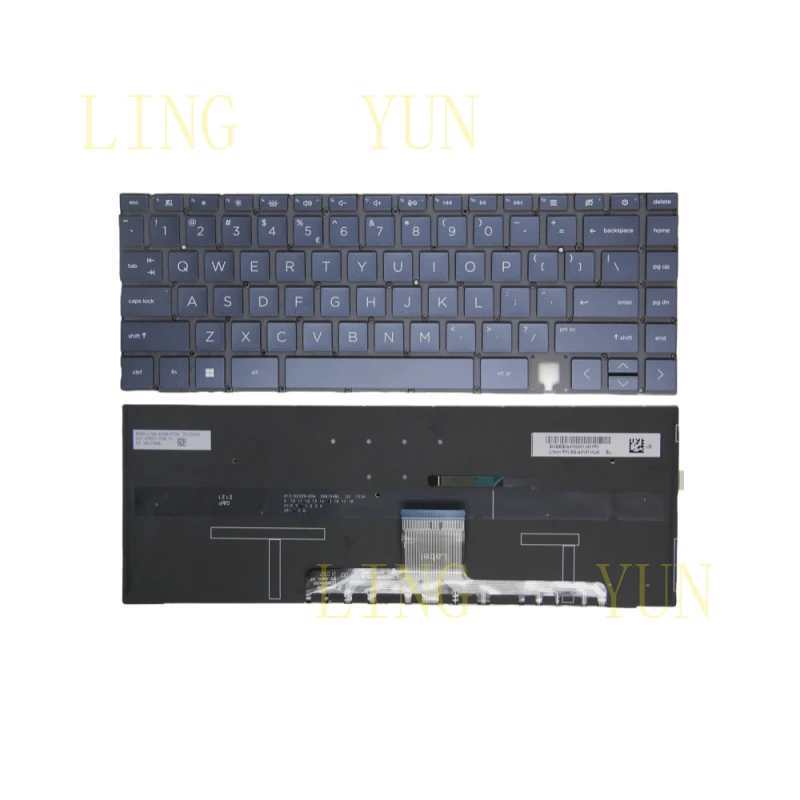 Z  for   HP Spectre x360 14-EA 14-EB 14-AE Q250 laptop keyboard