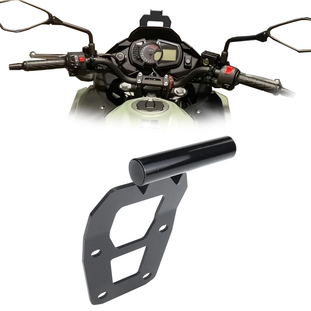 

For Kawasaki KLE300 Versys-X 300/ABS 2017 2018 2019 2020 2021-2023 Motorcycle GPS Navigation Plate Bracket Phone Stand Holder
