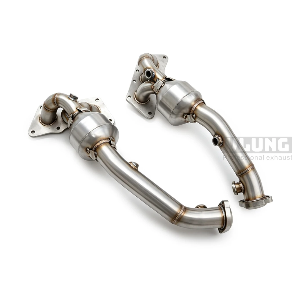 High Performance Stainless Steel Exhaust Manifold For Mercedes Benz SLK350 E350 C350 3.5 M276