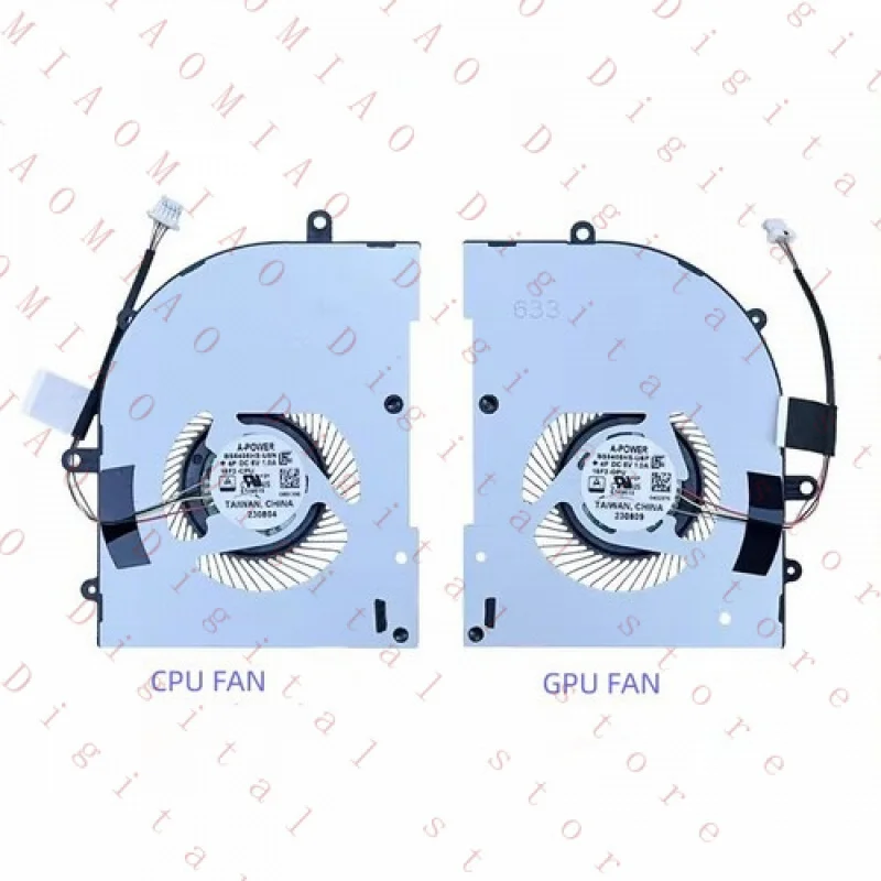 

Новый вентилятор охлаждения CPU/GPU DC5V для MSI Stealth 16 Studio A13VE A13VF A13VG MS-15F2