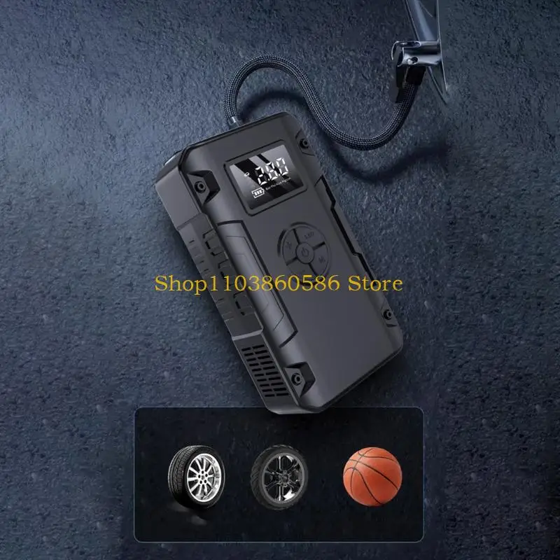 242A Электрический воздушный компрессор мотоцикла со светодиодным надувным насосом