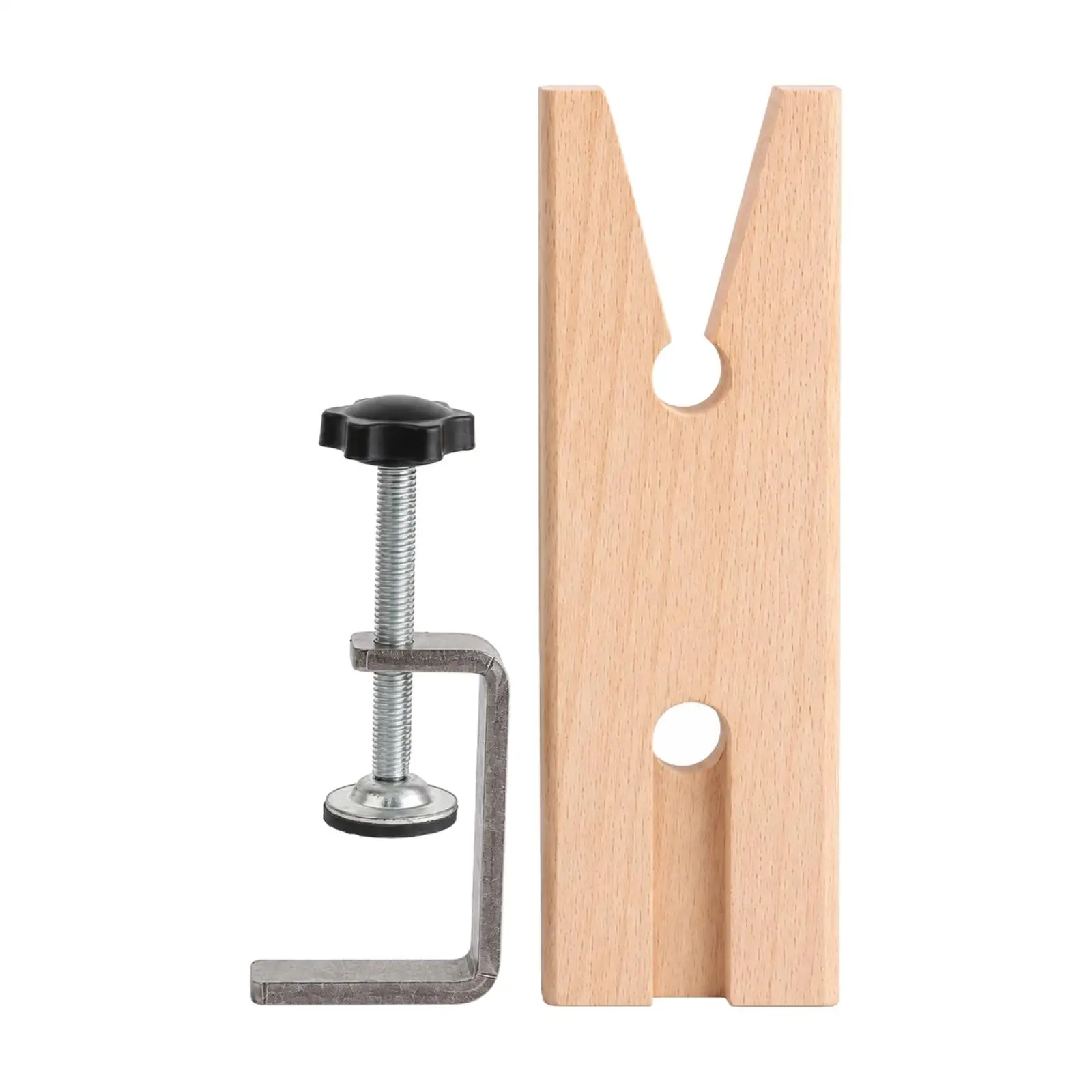 Jewelry Making Cutting Clamp Wood Bench Pin Tabletop C Clamp for Stable Workpiece Holding Tool