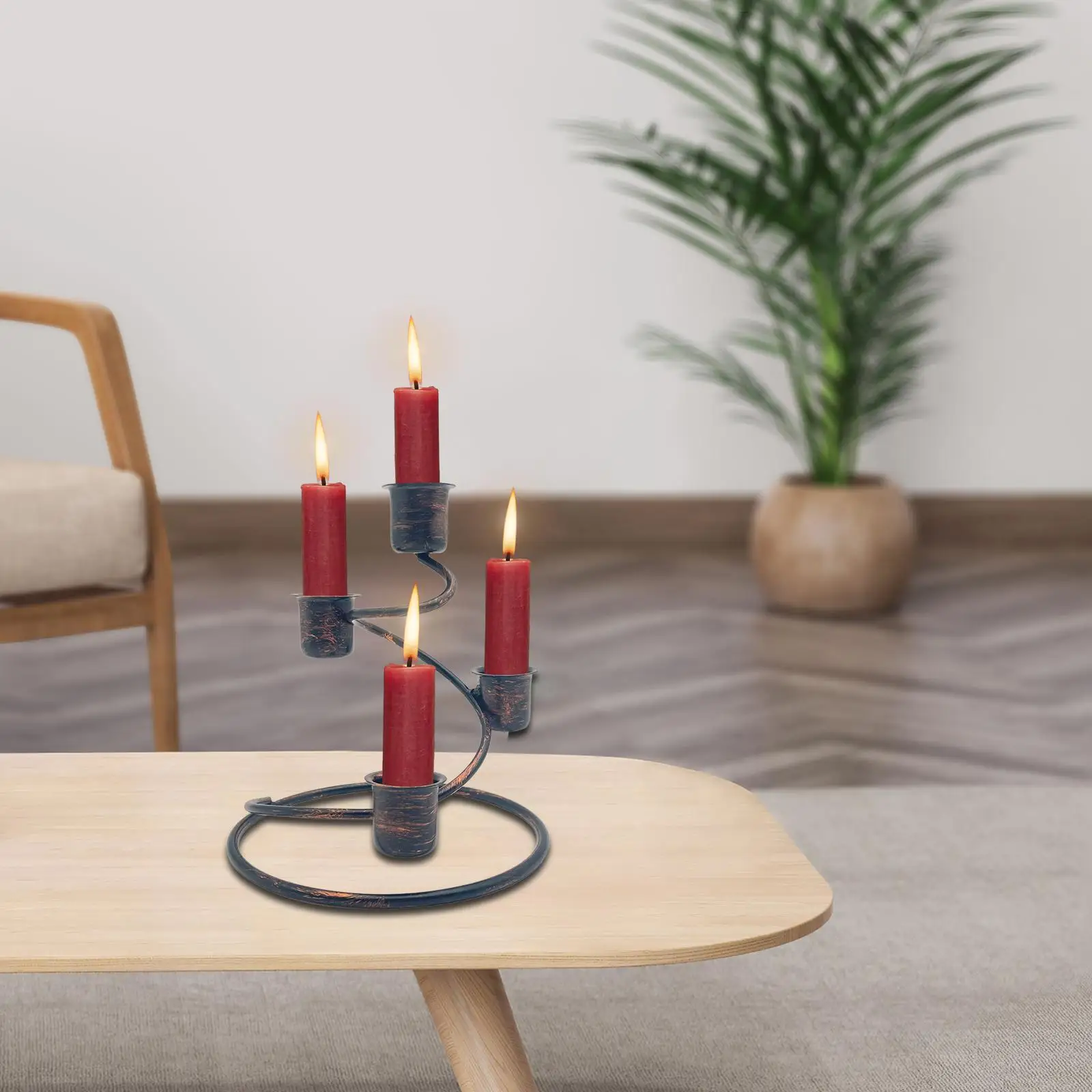 Portacandele candeliere Desktop artigianato Display candele Tealight candelabri per Festival