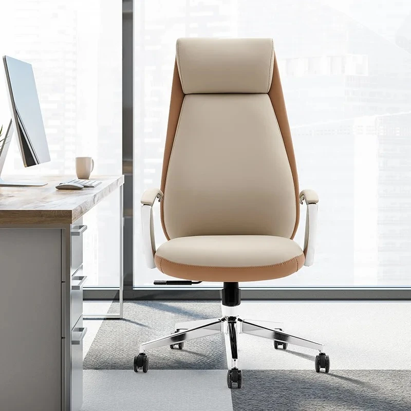 Ergonomic Executive Office Chair for Home Office Desk Workstation Adjustable Reclining Swivel Computer Chair Comfortable Task