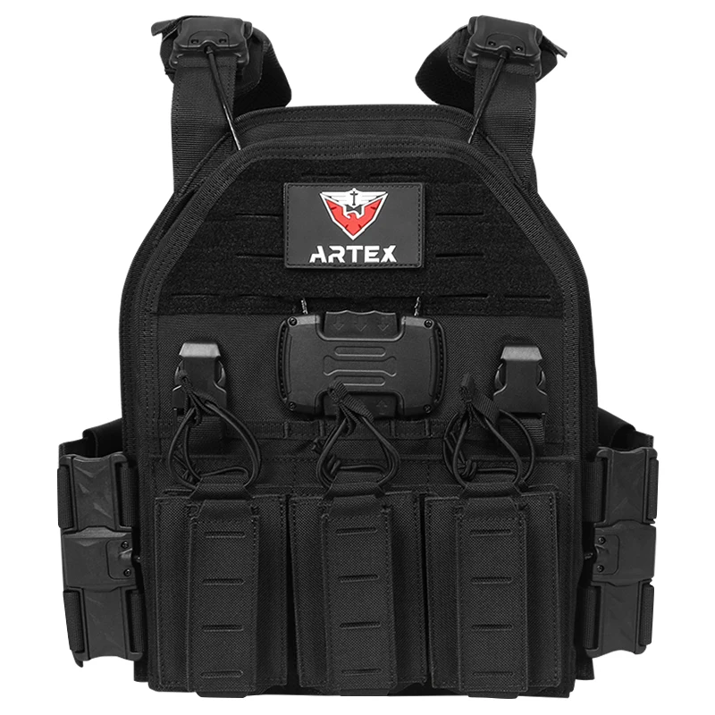 High quality tactical vest Light Weight Quick Release Combat Plate Carrier 1000D Nylon Molle Chaleco Tactico Tactical Vest