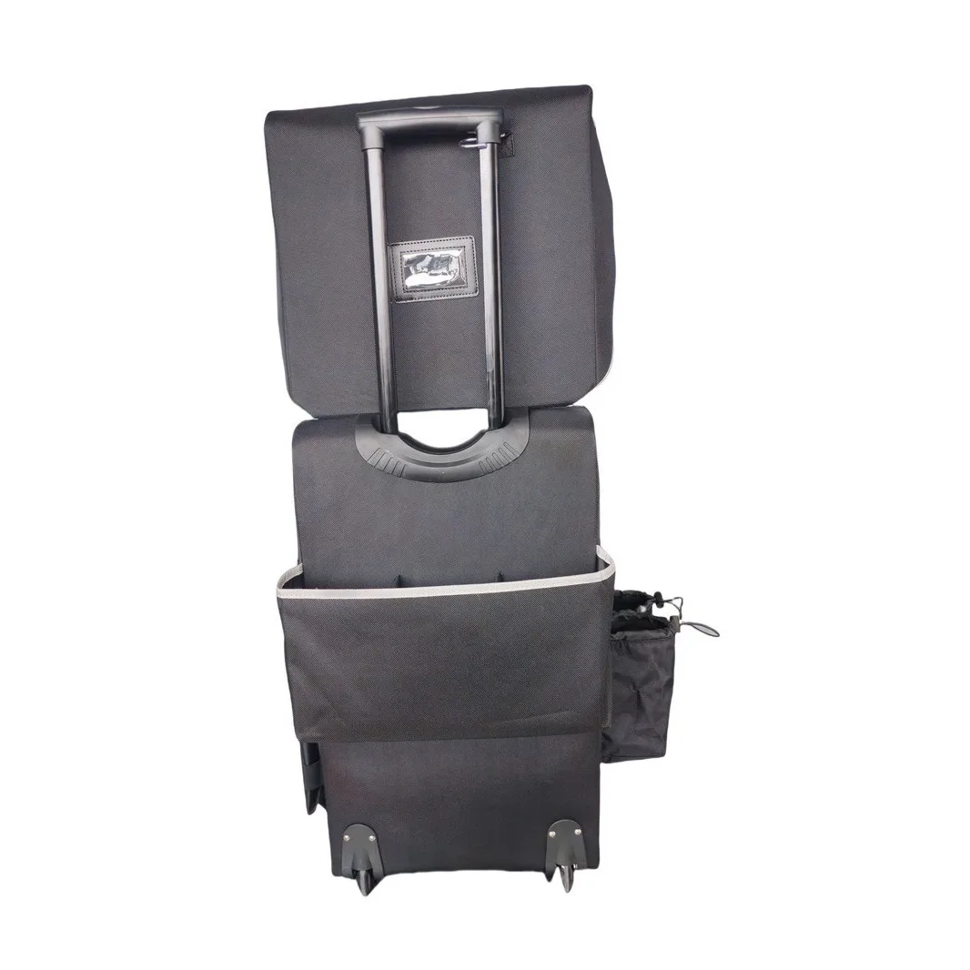 حقيبة تنظيف خاصة بالفنادق، مجموعة أدوات مع قضيب ربط دوار، حقيبة تخزين تنظيف متعددة الوظائف، صندوق تخزين مستقل #4