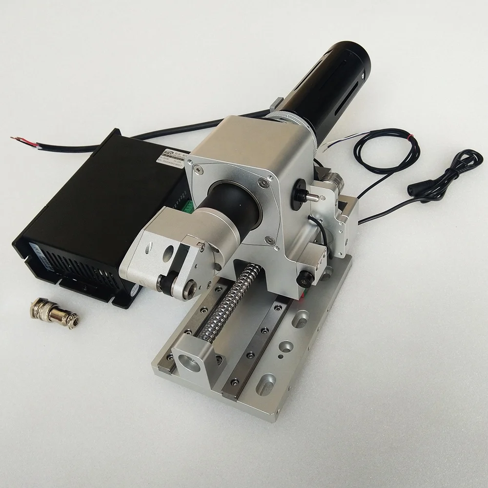 New PRT 180W 24V Aluminum Rotary Wheel Knife Tool 20-50mm Blade Diameter Tool Holder for Manufacturing Plant Cutting Machine