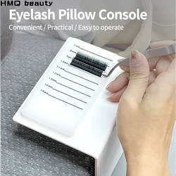 New Eyelash pillow console Eyelash extension professional reusable convenient portable console Eyelash pad glue holder tray