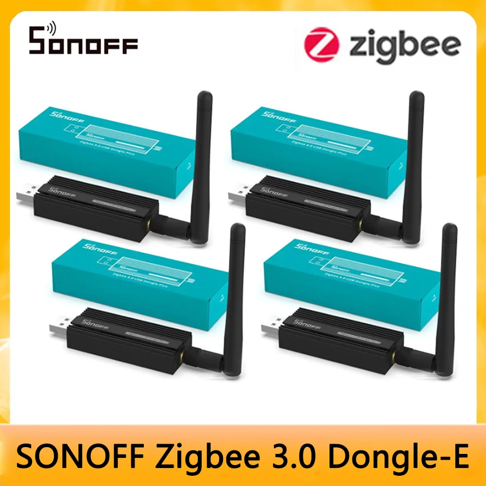 1/2/3/5 PCS Sonoff Zigbee 3.0 USB Dongle Plus ZBDongle-E Wireless Gateway Analyzer Zigbee Hub Smart Home Support ZHA Zigbee2MQTT