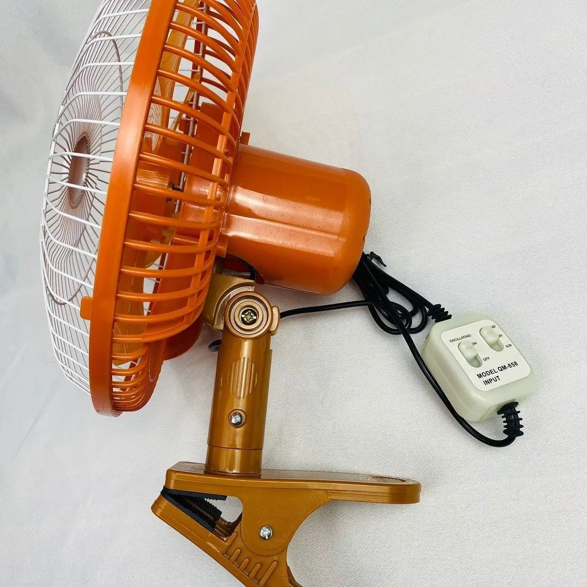 12V/24V Smart Car Fan Dual-Use for Vehicle & Home Cooling Fan for Truck, Van & Household