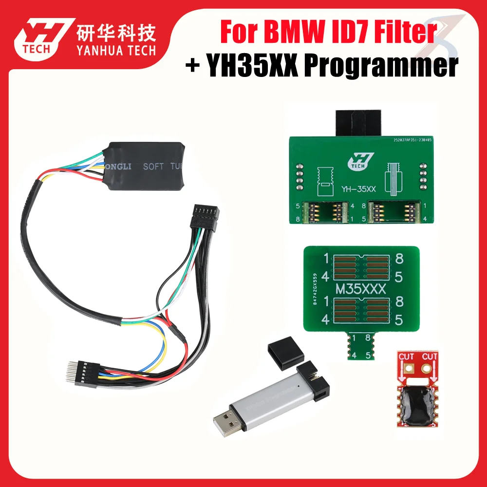 Yanhua for BMW ID7 Special Filter 2019 to 2023 year for BMW Cluster Calibration YH35XX Programmer+Simulator 35128WT Read/Write