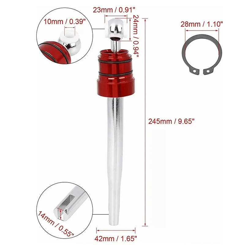 1pc Short Throw Shifter Reduce Throw/shifting Angle for BWM E30/E36/E39/E46/M3/M5 3 Series 5 Series Only for Manual Transmission