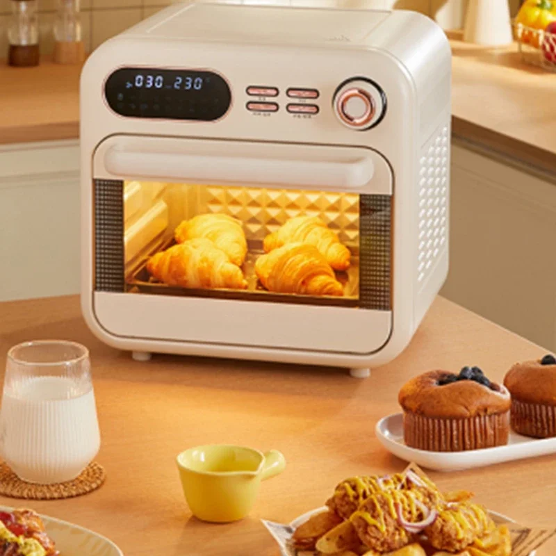 16L Large Capacity Household Multi-functional Intelligent Air Fryer Oven Is Integrated