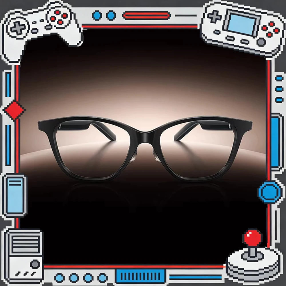 

Умные очки SUPERHEXA Box Cat AI (38,3 г) с функцией синхронного перевода в реальном времени, долговечные, удобные, отличный подарок