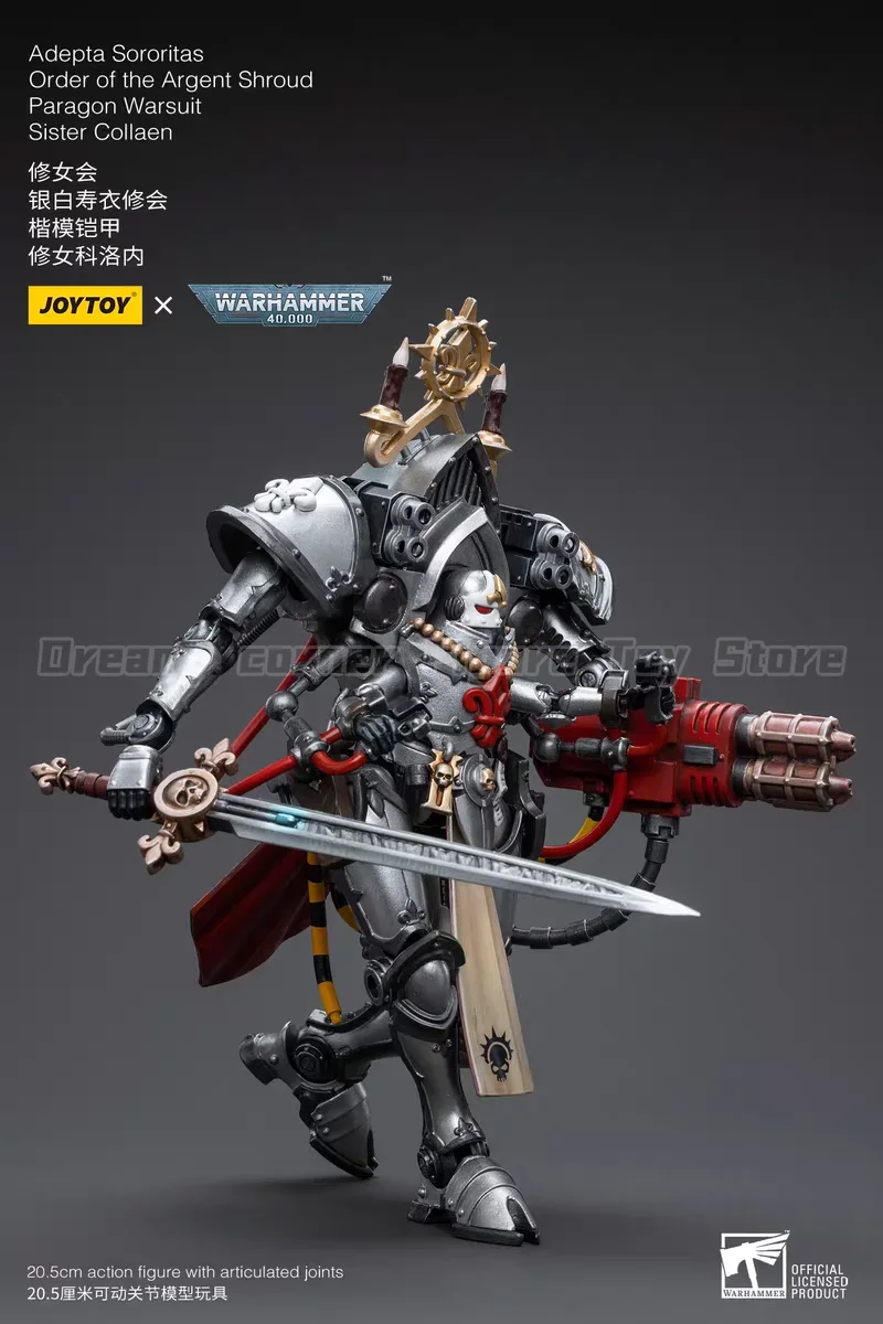 【In Stock】JOYTOY Warhammer 40K Adepta Sororitas Paragon Warsuit Sister Collaen 1/18 Action Figure