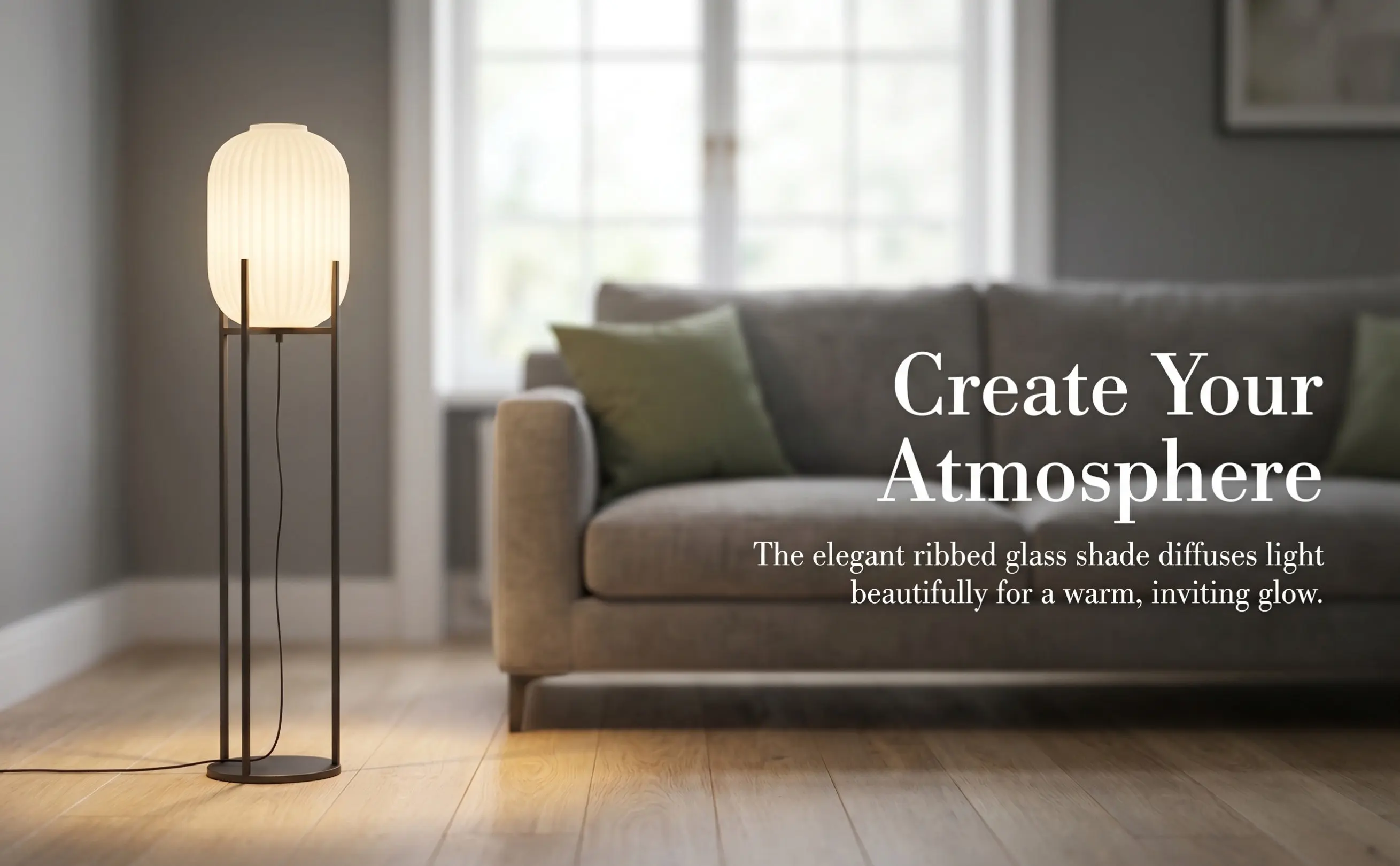 Striped Glass Lamp Shade Cylinder Globe White 140x200mm Replacement Lampshade for Decorative Pendant Light Wall Sconce Cover