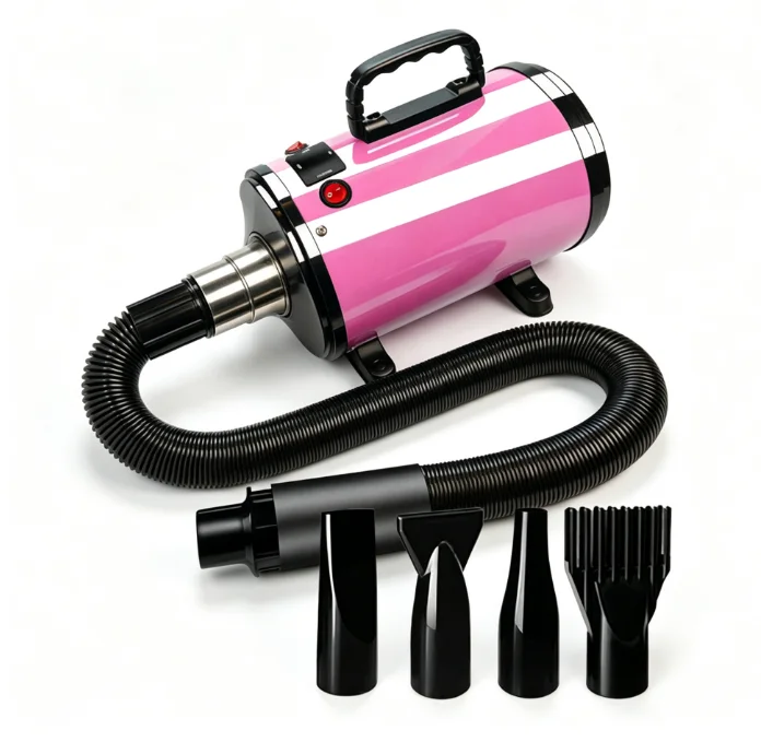 High‑power Pet Hair Dryer Blower, Fast Blowing Water Blaster for Large Dogs Grooming after Bathing at Home & Pet Salon Service