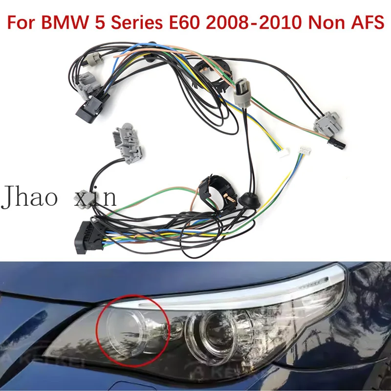 

Internal Wiring Harness Circuit Connector Assembly Suitable For BMW 5 Series E60 2008-2010 Without AFS Headlight Wiring Harness